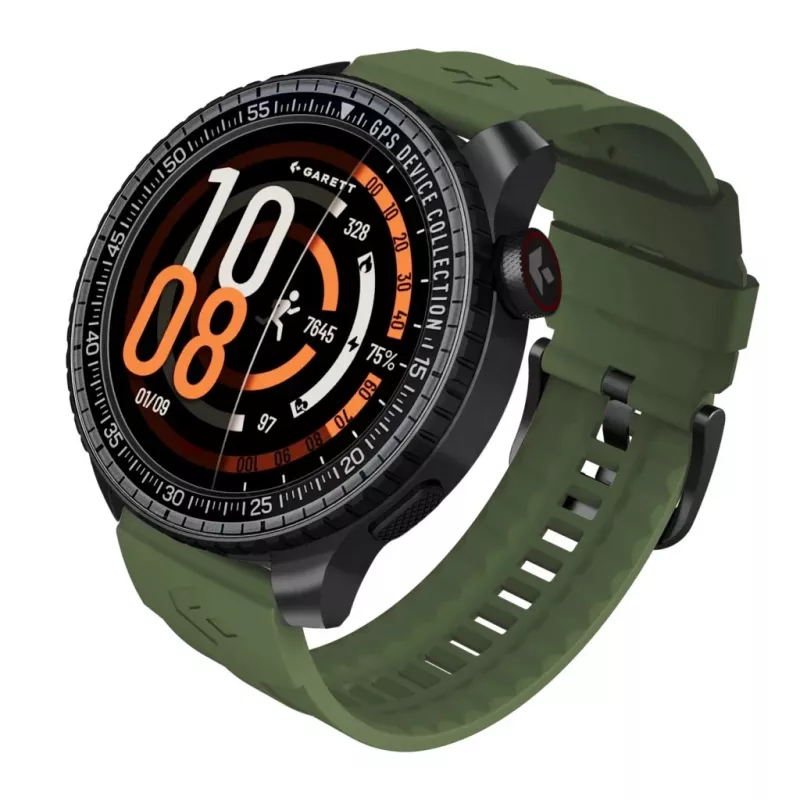 Smartwatch Garett Compass GPS μαύρο — Garett Compass GPS Smartwatch, μαύρο