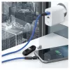 Καλώδιο USB RealPower MagneticCharge3 1m USB A μαύρο μπλε κόκκινο