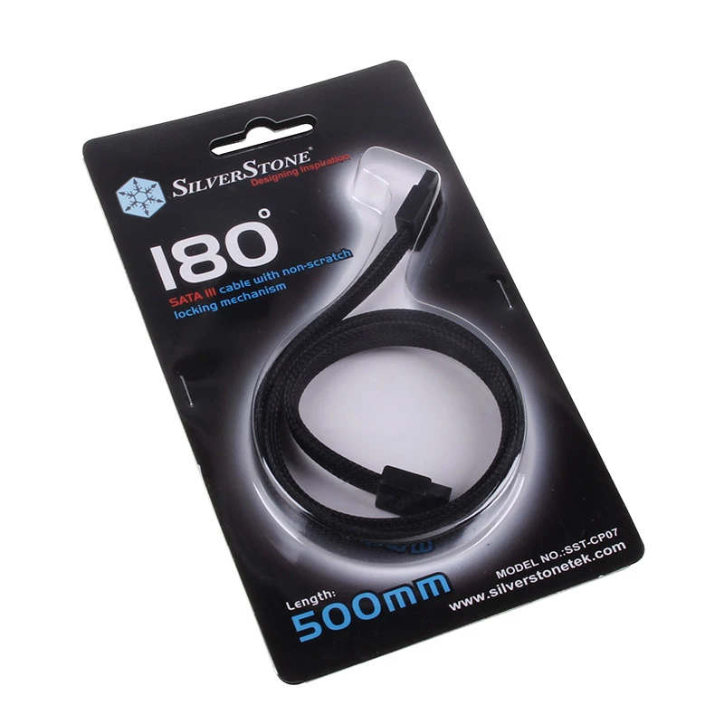 SilverStone CP07 - καλώδιο SATA - Serial ATA 150/300/600 - SATA (W)