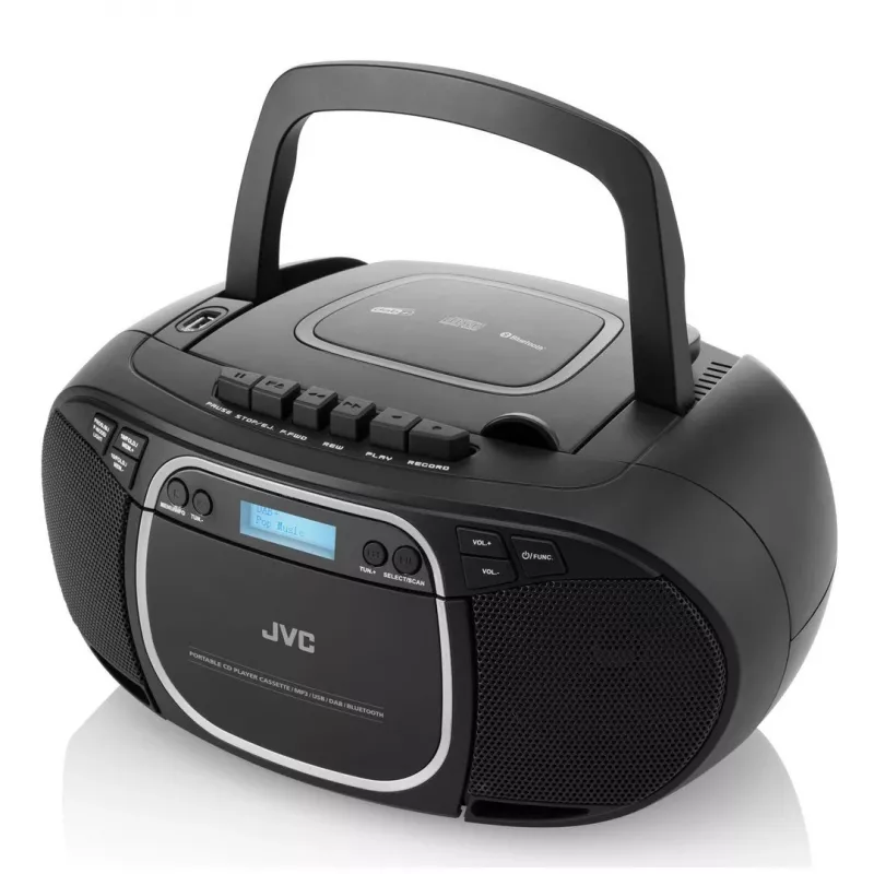 JVC RC-E561B-DAB CD Player Μαύρο Φορητό CD Player