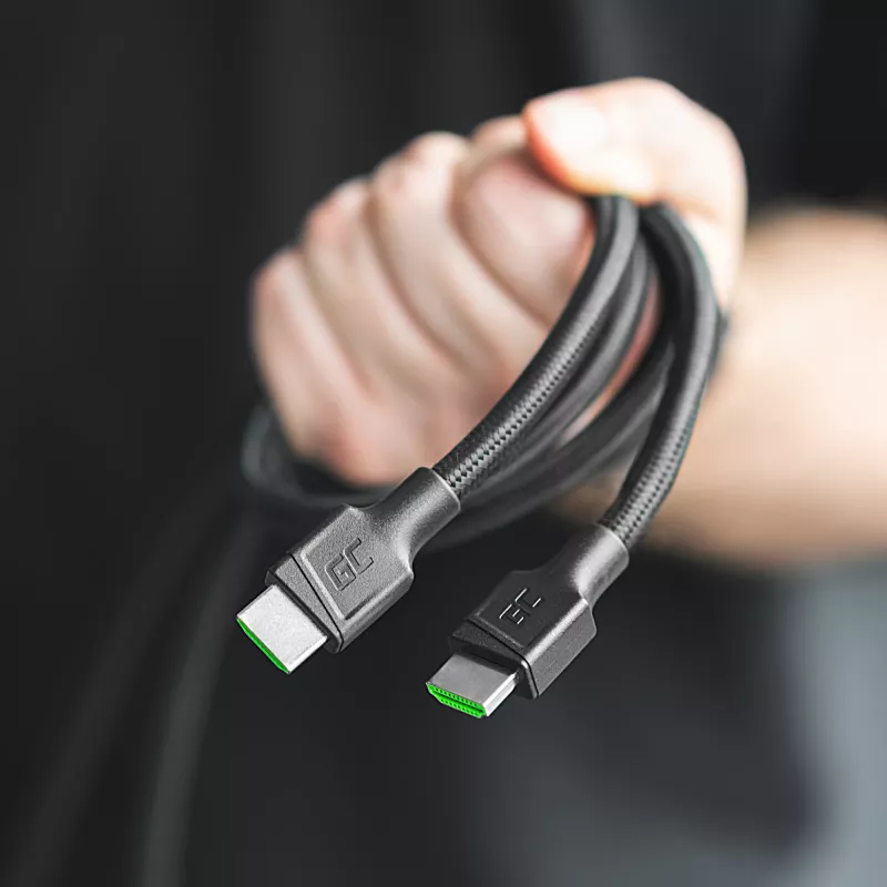 Καλώδιο HDMI Green Cell HDGC02 3 m HDMI Type-A (Standard) Μαύρο (HDGC02)