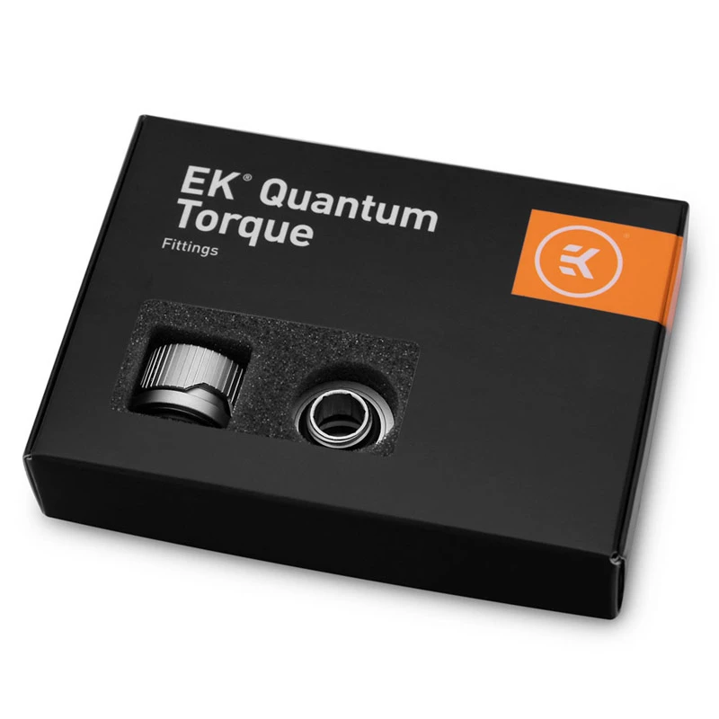 EK Water Blocks EK-Quantum Torque HDC 14 - συσκευασία 6 τεμ., Satin Titan