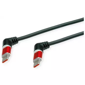 ROLINE καλώδιο USB2.0 περιστρεφόμενο 360° C-C ST/ST 2m - καλώδιο - ψηφιακό/δεδομένων (11.02.8348)