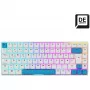 Sharkoon SKILLER SGK50 S3 PBT πληκτρολόγιο Gaming USB QWERTZ Γερμανικό Λευκό