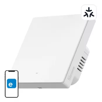Έξυπνος διακόπτης τοίχου Wi‑Fi Sonoff M5-1C-86W 1 καναλιού για έλεγχο μεμονωμένου κυκλώματος