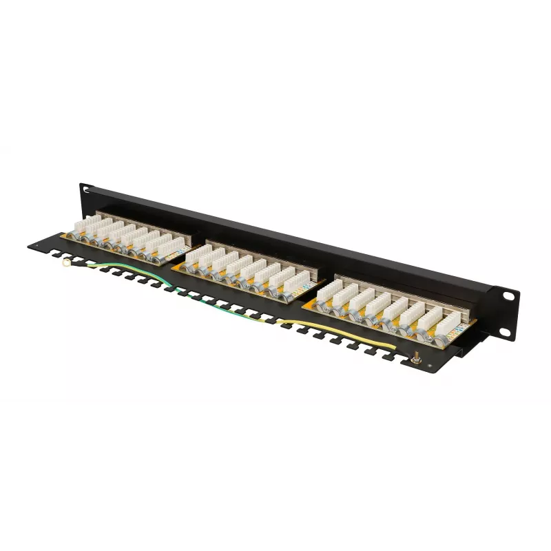 Patch Panel Extralink CAT5E STP V2 24 Θύρες
