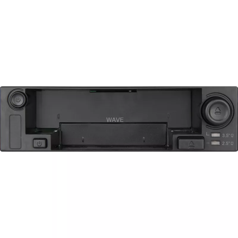 Icy Dock DuoSwap Μαύρο MB971SP-B