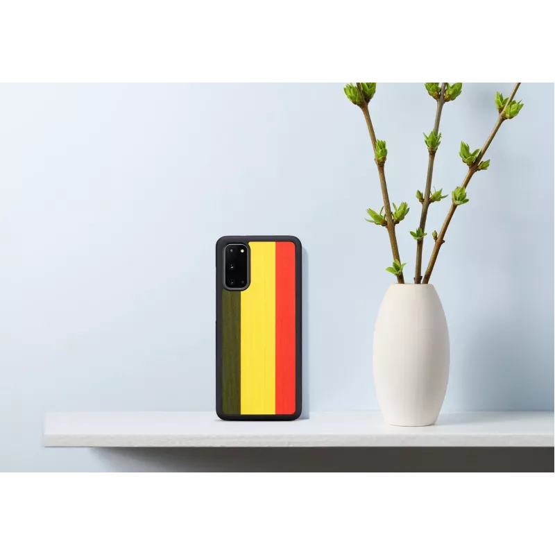 Θήκη κινητού man and wood Galaxy S20 Reggae μαύρο