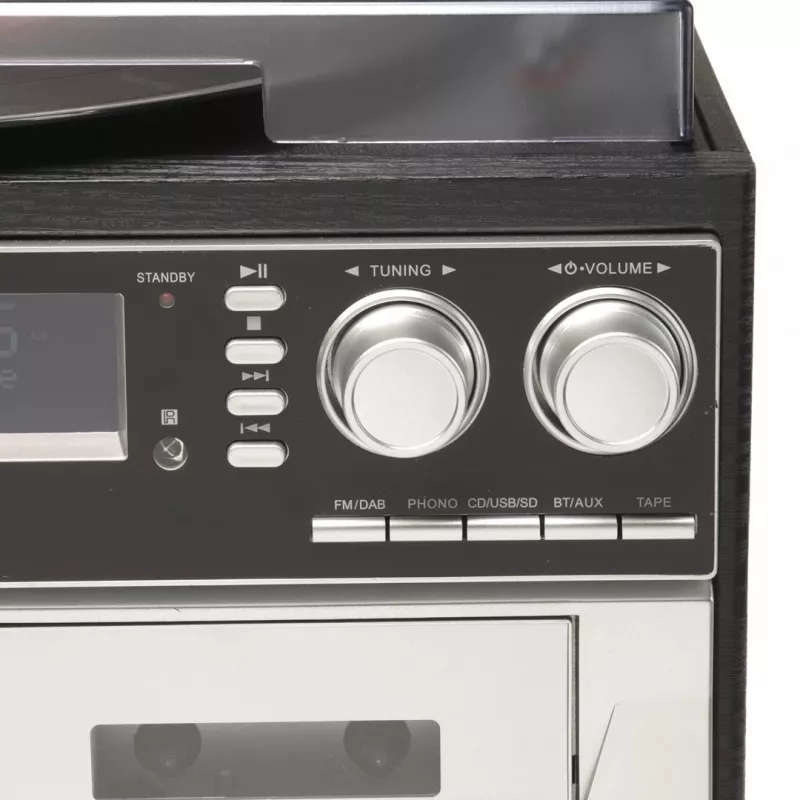 Inter Sales Denver MRD-166 - 6,9 kg - μαύρο - γκρι - προσωπικό CD player