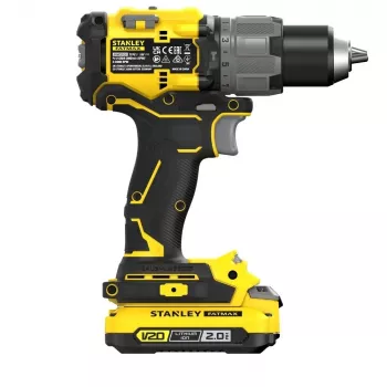 Μπαταριοφόρο δραπανοκατσάβιδο STANLEY FatMax V20 SFMCD726D2K 18V, 2x 2Ah Li-Ion, 80 Nm, 2 ταχυτήτων, LED