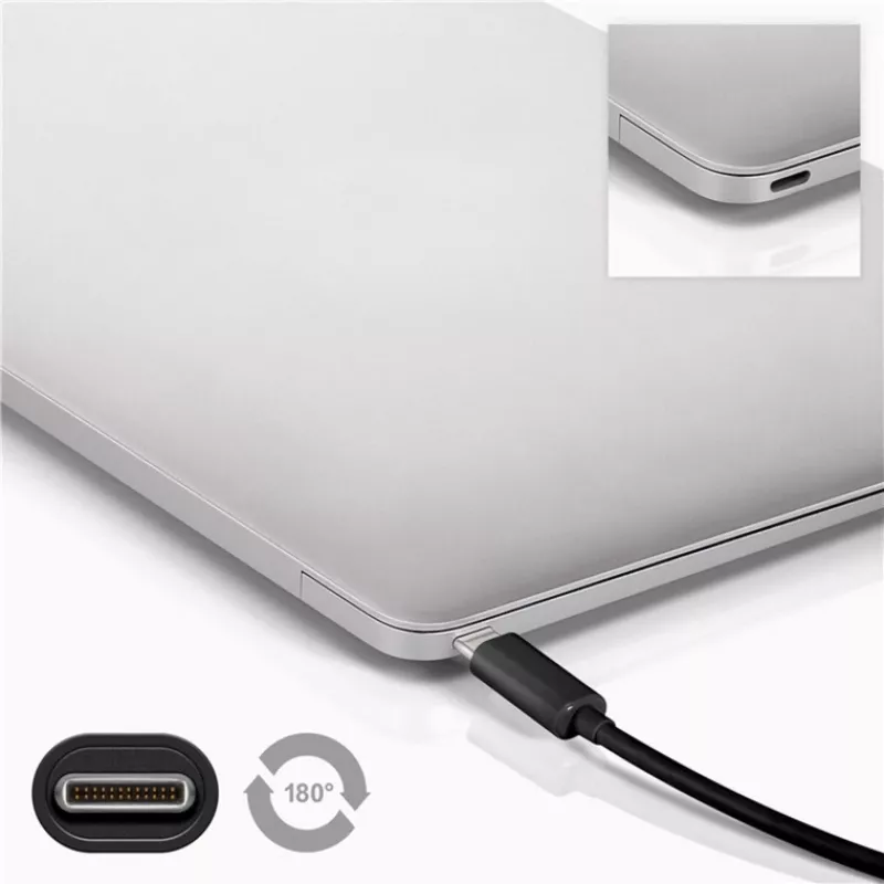Καλώδιο USB Goobay 67989 0,5 m Mini-USB B σε USB-C μαύρο