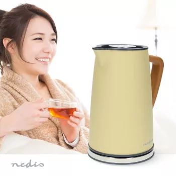 Βραστήρας Nedis KAWK510EYW 1,7 L Κίτρινο