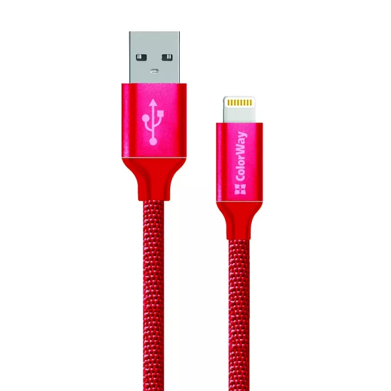 ColorWay | Καλώδιο δεδομένων | Apple Lightning | Καλώδιο φόρτισης | 2,1 A
