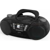 Sencor SPT 6510DB φορητό boombox DAB+, CD/MP3/USB/SD, Bluetooth 5.3, FM RDS, 16 W, μαύρο