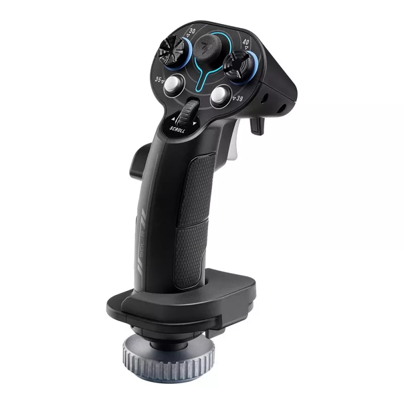 Πρόσθετη λαβή Flightstick Thrustmaster Sol-R 3 AVA, Μαύρο, USB Type-C, αναλογικό/ψηφιακό, PC, 75×115×200 mm