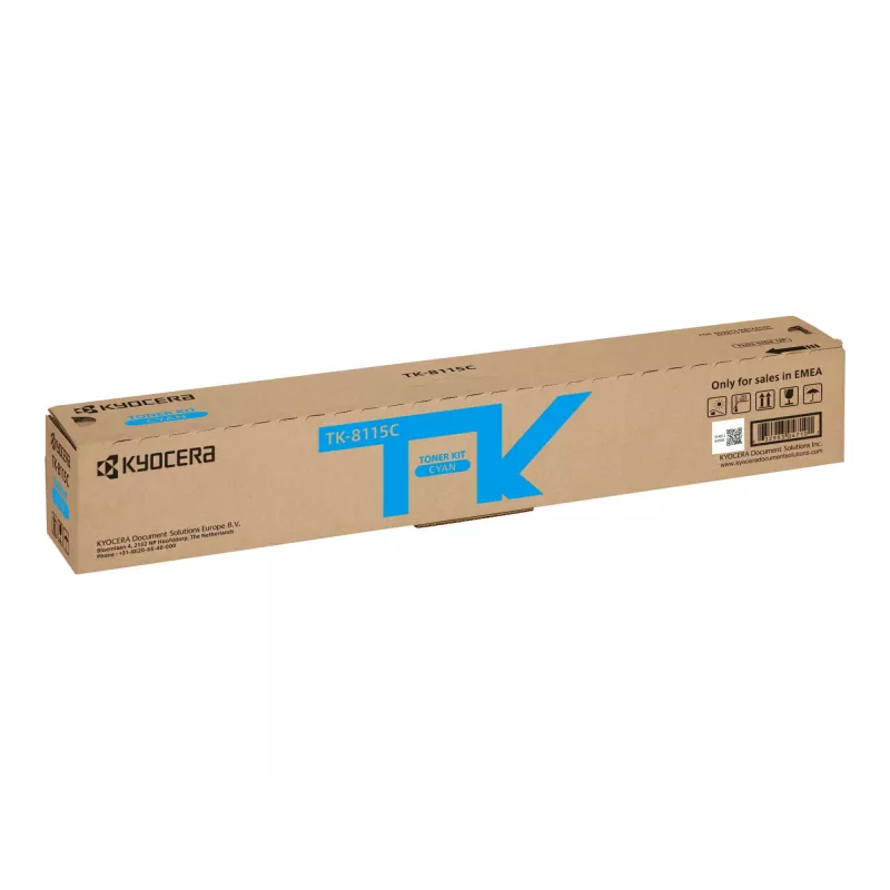 KYOCERA TK-8115C δοχείο τόνερ 1 τεμ. γνήσιο κυανό