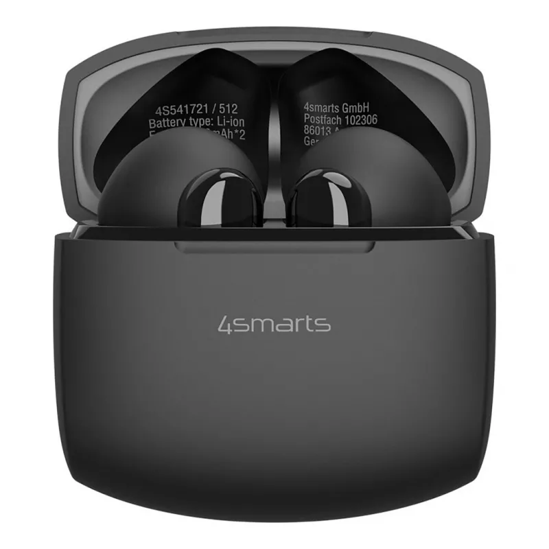 4smarts Ασύρματο Headset SkyBuds Air μαύρο (541722)