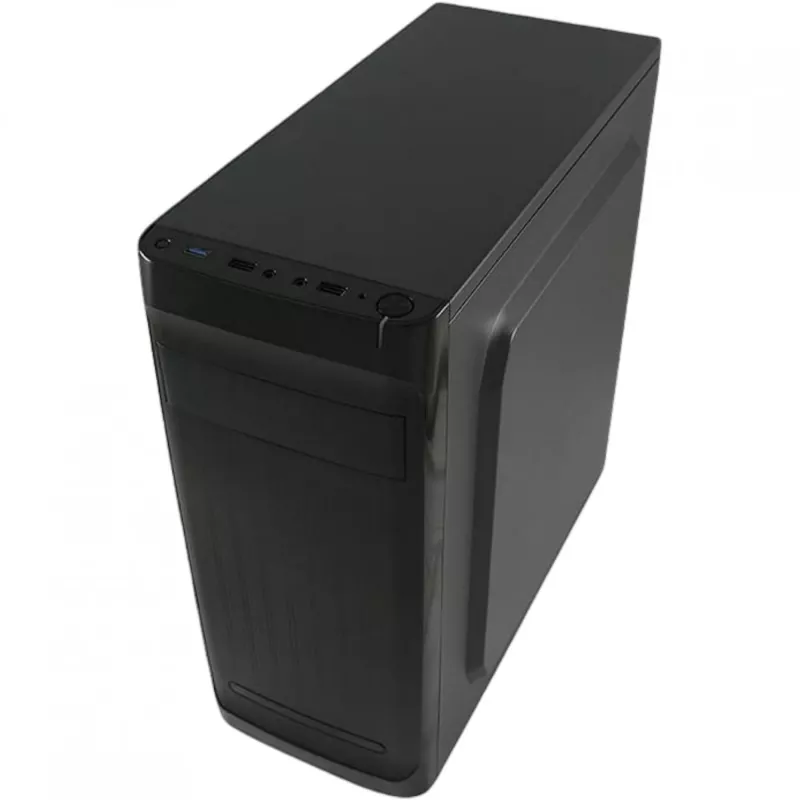 Κουτί PC LC-Power 7034B Midi-Tower Μαύρο
