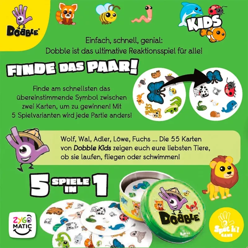 Dobble Kids, παιχνίδι με κάρτες