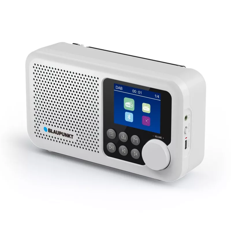 Blaupunkt DR8WH Φορητό ραδιόφωνο Λευκό