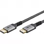 Pro Displayport 1.4 Sleeved - Καλώδιο Οθόνης - 3 m - Μαύρο