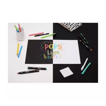 Μαρκαδόροι ακρυλικού χρώματος Sharpie Creative Marker 12 τεμ. μύτη bullet μαύρο