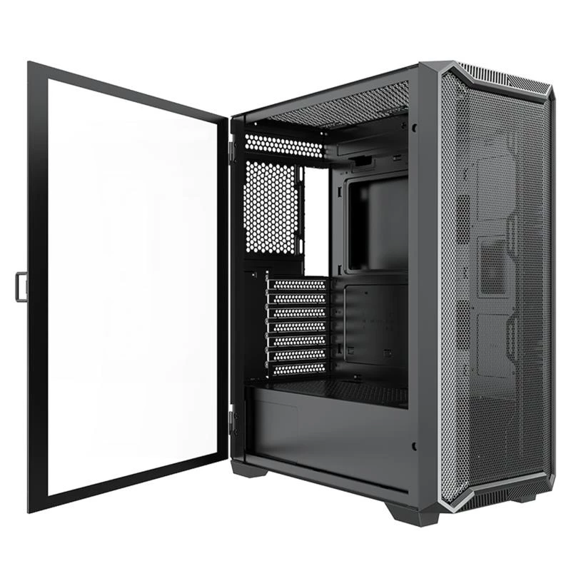 Κουτί|XILENCE|ATX/micro ATX/Mini-ITX|Μαύρο|Midi Tower|PC|XG161