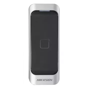 Hikvision DS-K1107AM Αναγνώστης ελέγχου πρόσβασης Βασικός αναγνώστης ελέγχου πρόσβασης Μαύρο Γκρι DC 12V