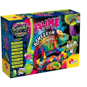 Liscianigiochi Science Kit Crazy Science Slime Chameleon 304-PL89246 – εκπαιδευτικό σετ πειραμάτων λάσπης