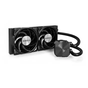 Montech HyperFlow Silent 240 επεξεργαστής All-in-One υγρόψυκτη 12 cm μαύρο 1 τεμ.