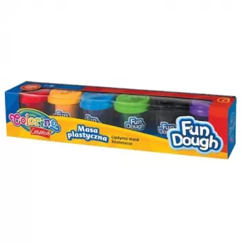 Colorino Creative Fun πλαστελίνη 6 τεμ.