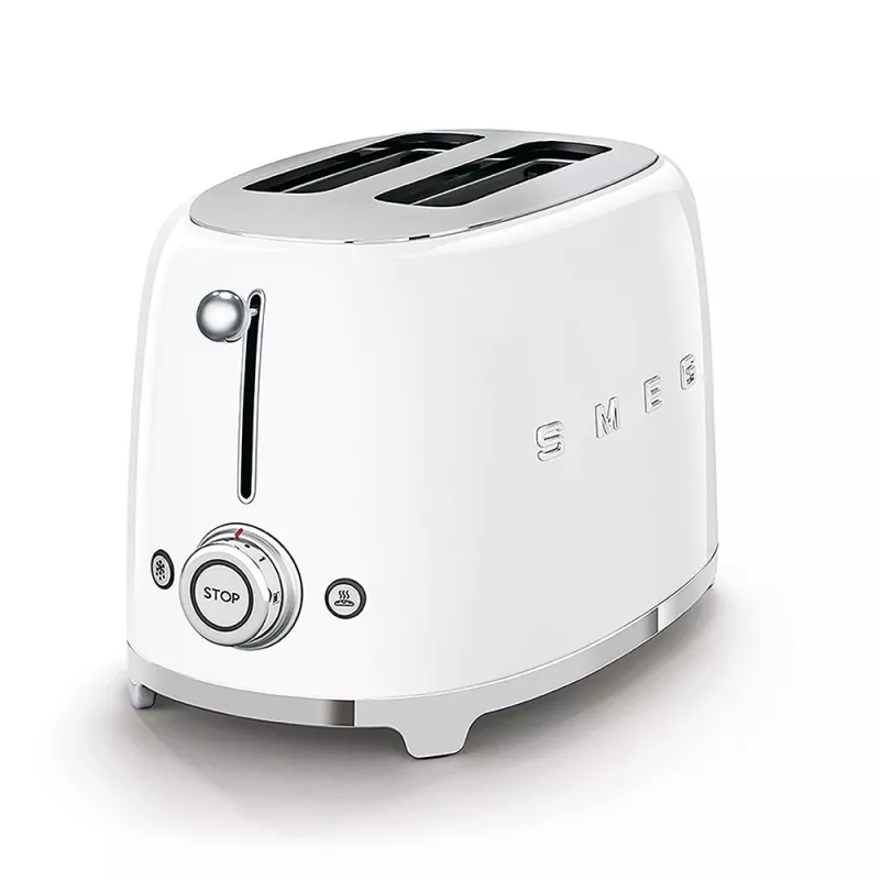 SMEG Τοστιέρα λευκή TSF01WHEU