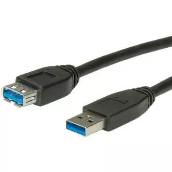 ROLINE Καλώδιο USB 3.0, Type A-A, αρσενικό/θηλυκό 0,8m (11.02.8977)