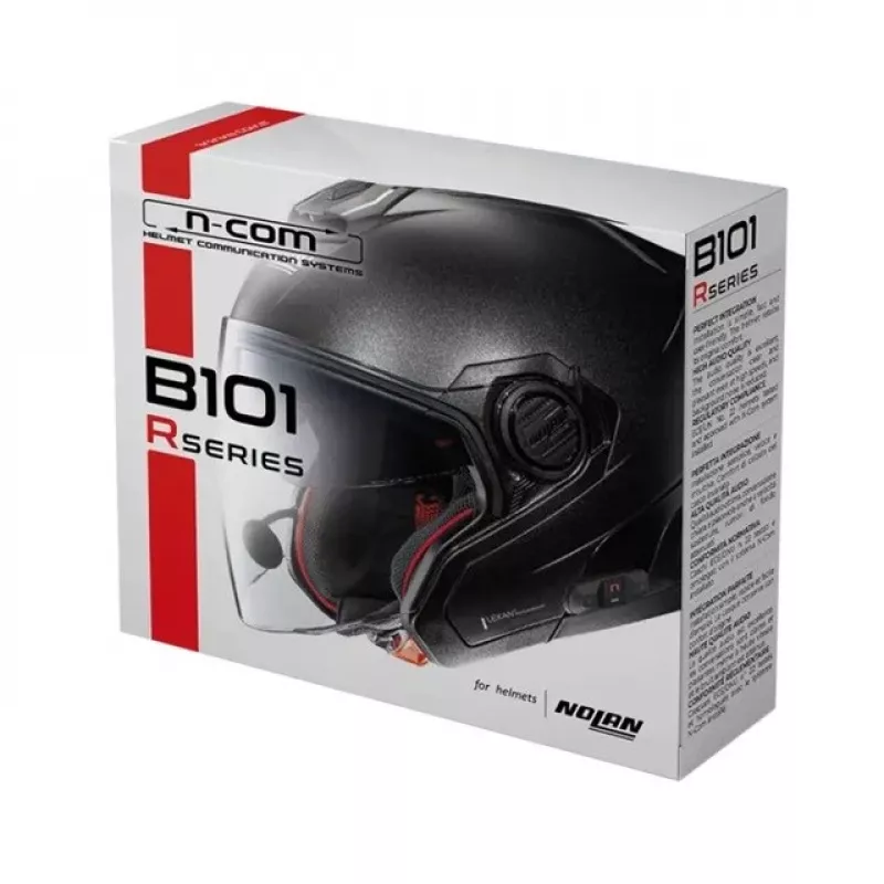 Nolan N-Com B101 Ενδοεπικοινωνία μοτοσυκλέτας 1 τεμ. Μαύρο
