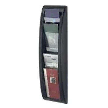 Θήκη χαρτιού Paperflow QUICK BLICK 4062.11 — 5 θήκες, ανθρακί