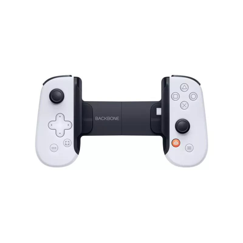 Gamepad Backbone BB-51-P-WS γκρι λευκό USB για Playstation Xbox