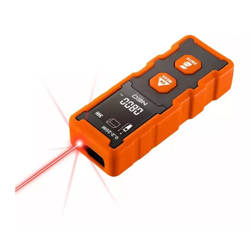Αποστασιόμετρο λέιζερ NEO tools 75-202, εμβέλεια έως 75 m, φορητή συσκευή χειρός