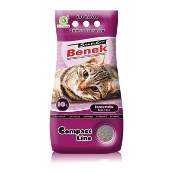 Certech Super Benek Compact Lavendel - Άμμος για γάτες συσσωματούμενη 10 l