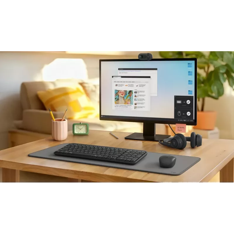 Ασύρματο σετ πληκτρολογίου-ποντικιού Logitech MK250 Compact