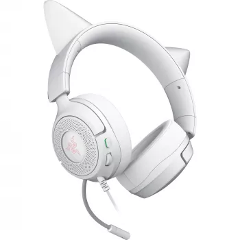 Headset Razer Kraken Kitty V3 X — gaming headset με φωτισμό RGB, ελαφρύ σχεδιασμό, ενσωματωμένο μικρόφωνο