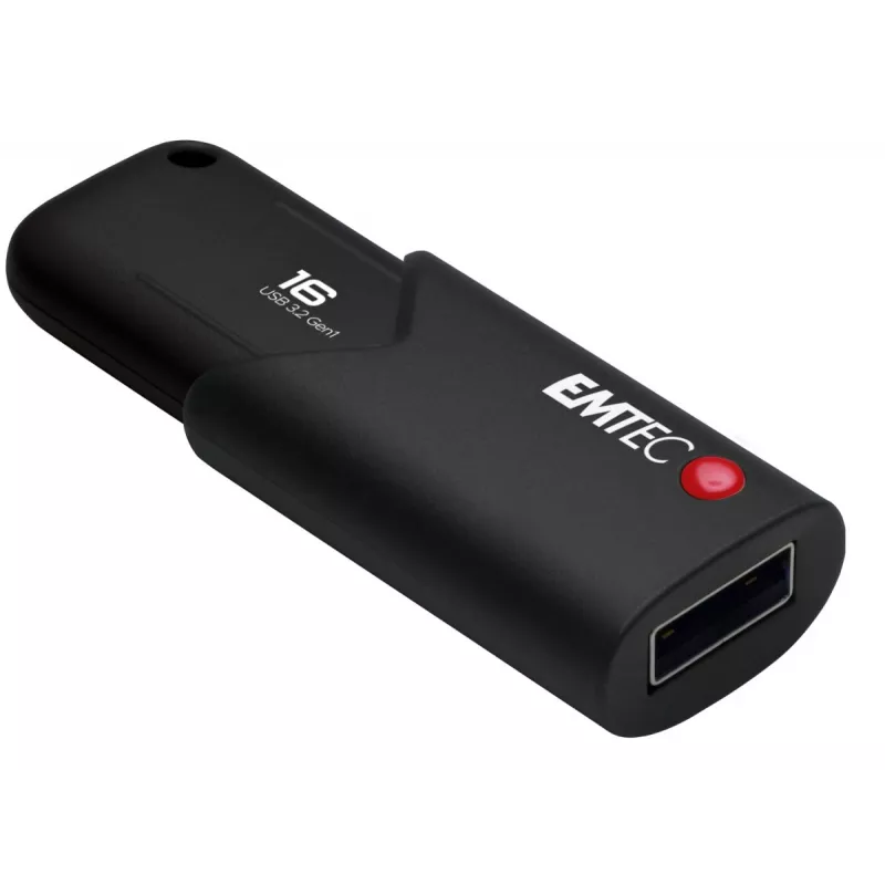 USB stick Emtec B120 Click Secure 16 GB USB Type-A 3.2 Gen 2 μαύρο