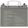 Σφραγισμένη μπαταρία AGM-USV QOLTEC 53084 12V 36Ah LongLife