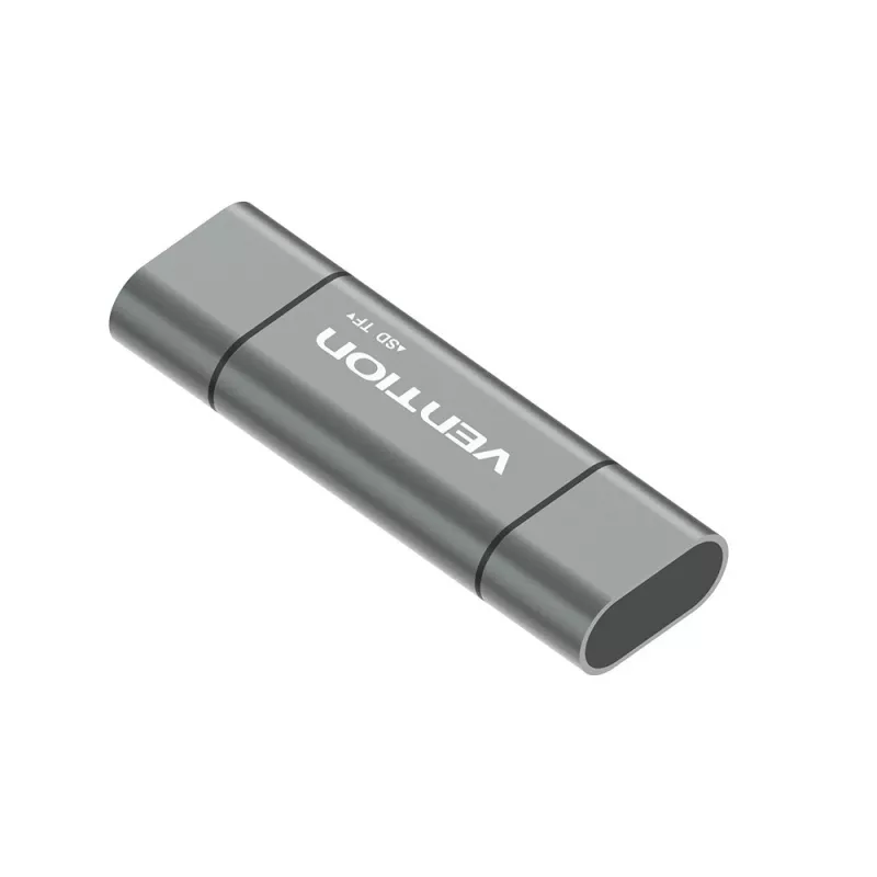 Πολυλειτουργικός αναγνώστης καρτών Vention USB3.0 γκρι μέταλλο Type