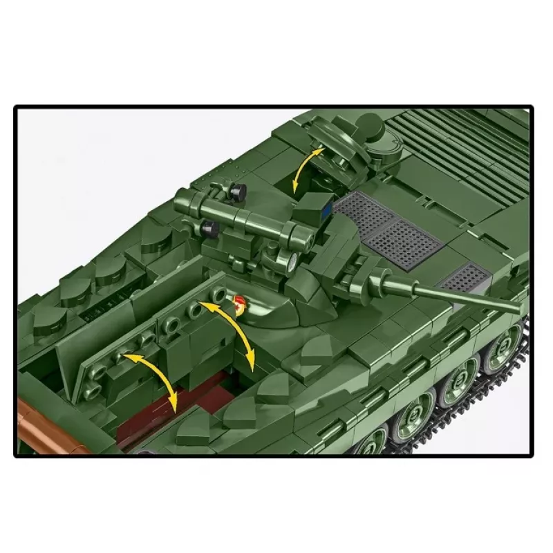Σετ κατασκευής Cobi Blocks BMP-1 758 τεμ. – μοντέλο κλίμακας με τουβλάκια