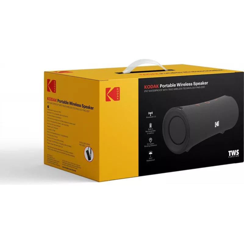 Φορητό ηχείο Kodak PWS-2258, μαύρο