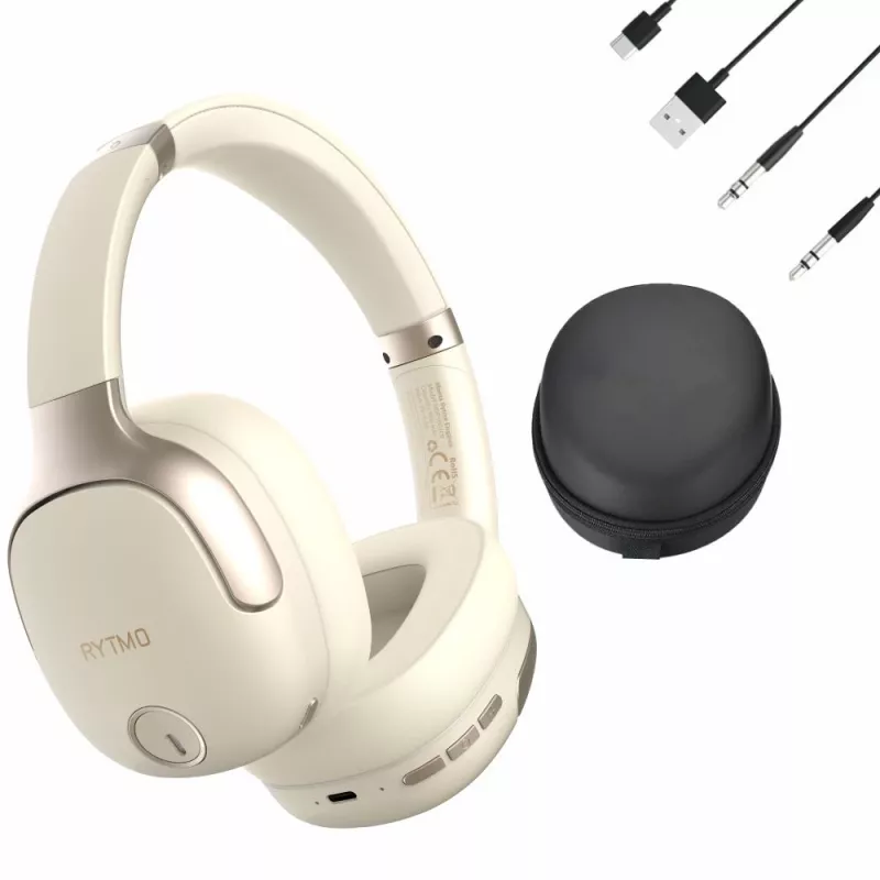 Ακουστικά Manta HDP1001CR Rytmo Elegance κρεμ