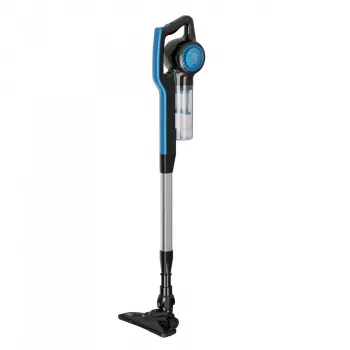 Όρθια ηλεκτρική σκούπα με καλώδιο Black+Decker BXVMS602E 3 σε 1, 600 W, χωρίς σακούλα, κυκλωνική, 0,8 l, φίλτρο EPA, καλώδιο 6 m, μαύρη/μπλε