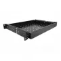 Delock - Συρτάρι rack - μαύρο - 1U - 48,3 cm (19 ίντσες)