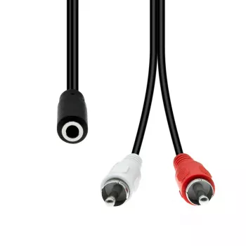Καλώδιο ήχου ProXtend M3F2XRCA-002 — 3 ακίδων (Mini XLR) σε 2×RCA, 1,5 m
