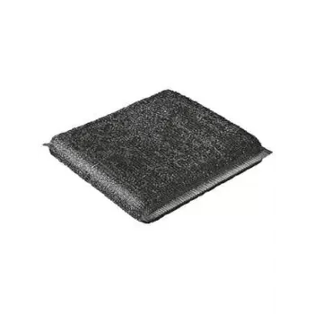 Vileda 141656 Glitzi Power Inox σφουγγαράκι τριψίματος, ύφασμα / ανοξείδωτο ατσάλι, γκρι, 2 τεμ.